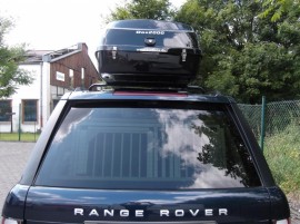   Range Rover Big Malibu box sul tetto 