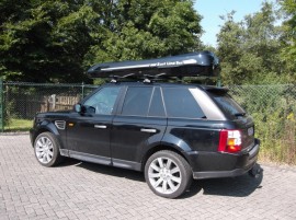   Range Rover Sport Big Malibu box sul tetto 