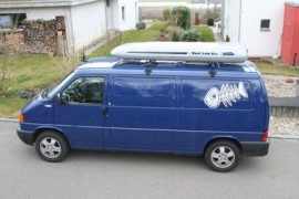  Surfbox  Dachboxen Transporter VAN Caddy 