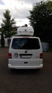 Volkswagen T5 Kundenbilder Malibu Wave XL – Große Premium Dachbox (1200 L Volumen)