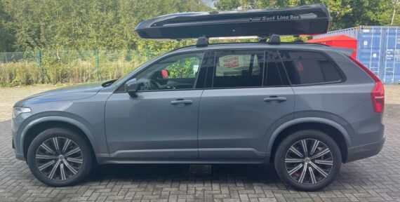 Schwarz Kundenbilder MALIBU Dachbox mit Surfbretthalter