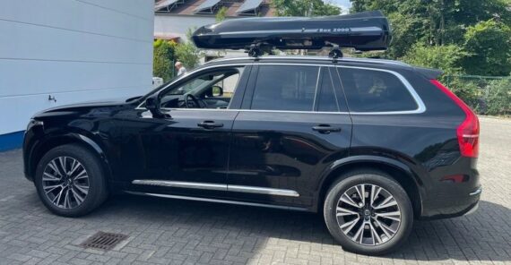 Beluga XXL Schwarz Kundenbilder MALIBU Dachbox mit Surfbretthalter