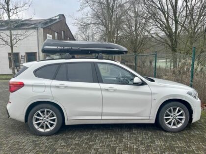 BMW X1 Kundenbilder MOBY DICK Premium Dachbox – Allrounder 200 km/h
