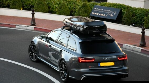 Audi RS6 Kundenbilder MOBY DICK Premium Dachbox – Allrounder 200 km/h