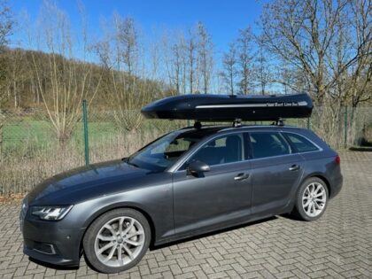 Audi A6 Kundenbilder Jumbo Premium Dachbox 1400L