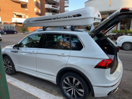 Tiguan Wave Kundenbilder Jumbo Premium Dachbox 1400L