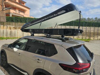 Kundenbilder MALIBU Dachbox mit Surfbretthalter
