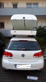 Jumbo Auf Golf Dachbox VW MOBY DICK Premium Dachbox – Allrounder 200 km/h
