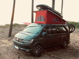 Faltdach Dachbox VW MOBY DICK Premium Dachbox – Allrounder 200 km/h